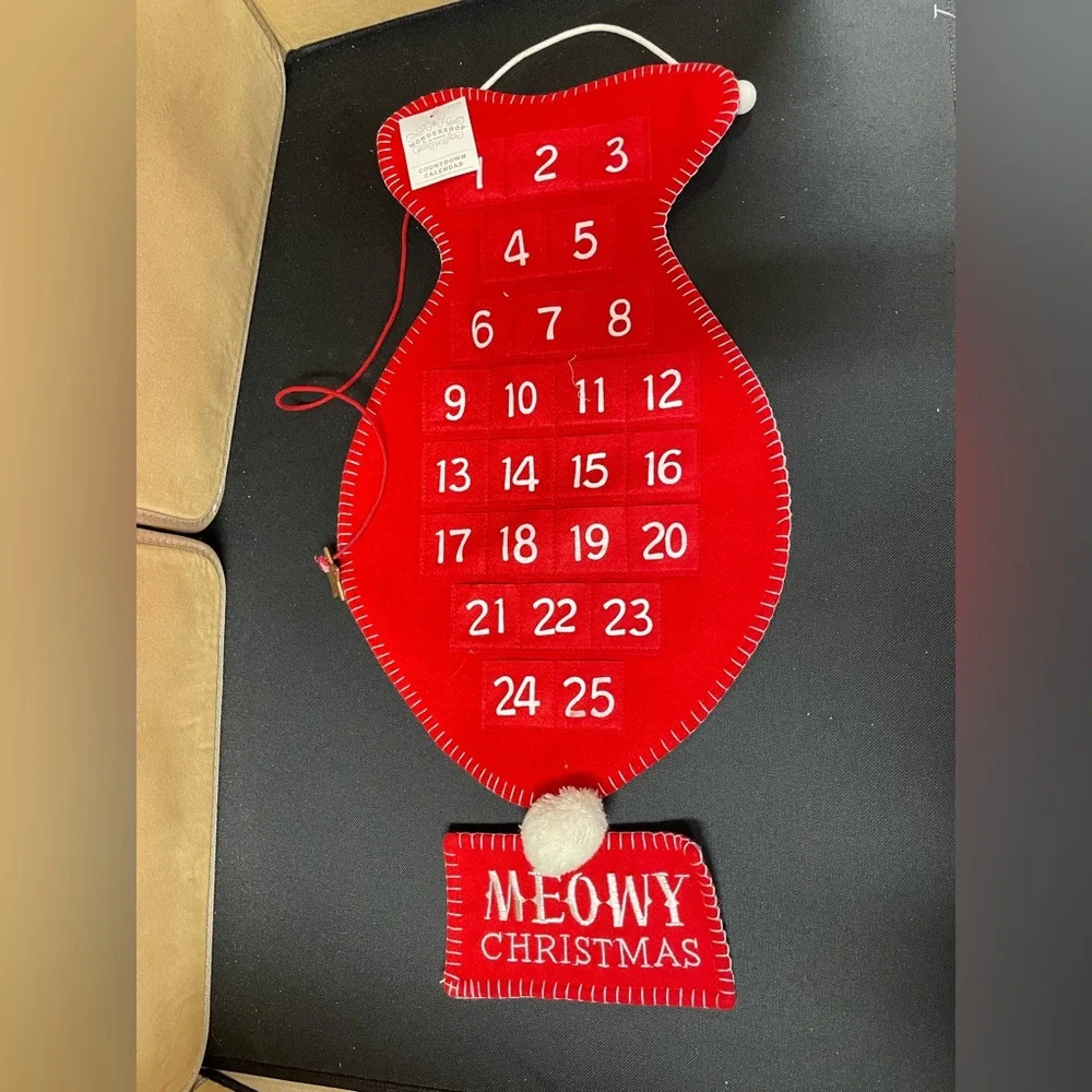 Count down to Christmas calendar